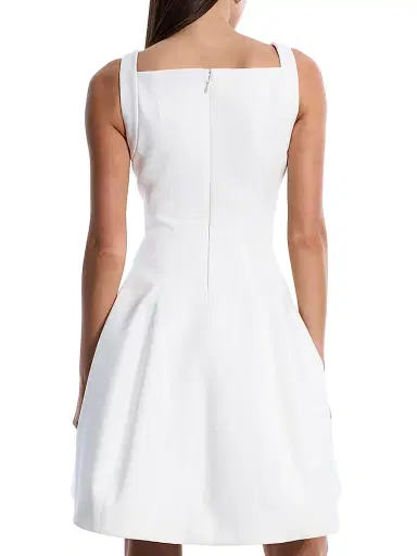 BCBGMAXAZRIA Women's Tulip Square Neck Knee-Length Dress | Thumbnail 5 BCBGMAXAZRIA Women's Tulip Square Neck Knee-Length Dress | Thumbnail 5
