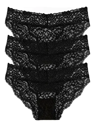 LoveSuze Women's Stretch Lace Brief Set | Thumbnail 1