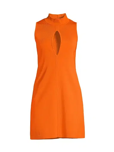Toccin Women's Madelyn Mock Turtleneck Minidress | Thumbnail 1