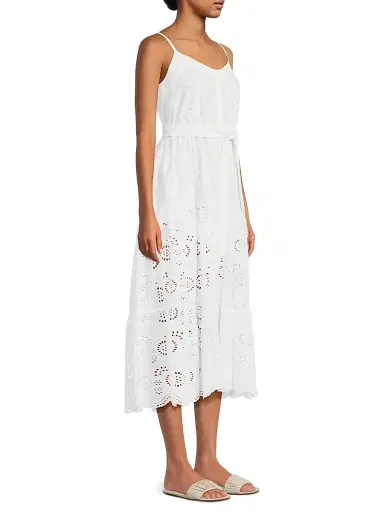 Change of Scenery Women's Addyson Eyelet Dress - Fresh White - Size XS | Thumbnail 4 Change of Scenery Women's Addyson Eyelet Dress - Fresh White - Size XS | Thumbnail 4