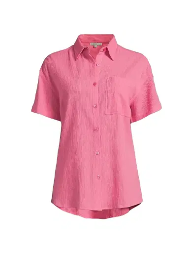 Change of Scenery Women's Michelle Cotton Top - Hibiscus | Thumbnail 1 Change of Scenery Women's Michelle Cotton Top - Hibiscus | Thumbnail 1