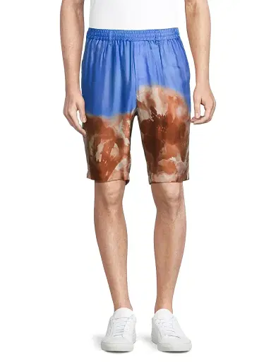 June79 Men's Rocky Graphic Shorts - Border Stripe | Thumbnail 3