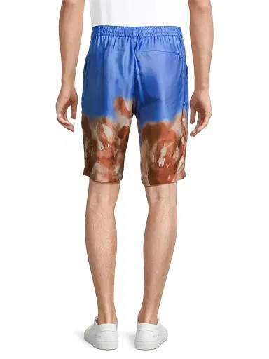 June79 Men's Rocky Graphic Shorts - Border Stripe | Thumbnail 5
