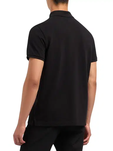 Moose Knuckles Men's Everett Logo Polo Shirt | Thumbnail 5