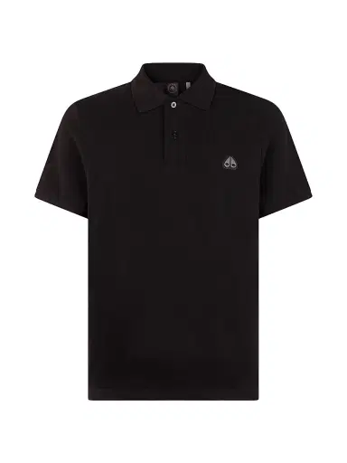 Moose Knuckles Men's Everett Logo Polo Shirt | Thumbnail 1