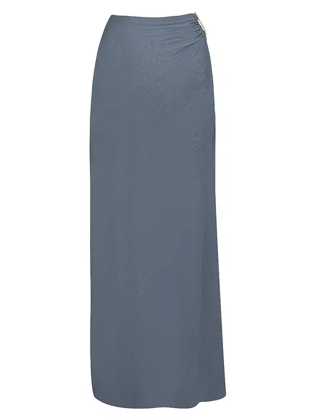 ViX by Paula Hermanny Women's Amira Gathered Maxi-Skirt - Blue