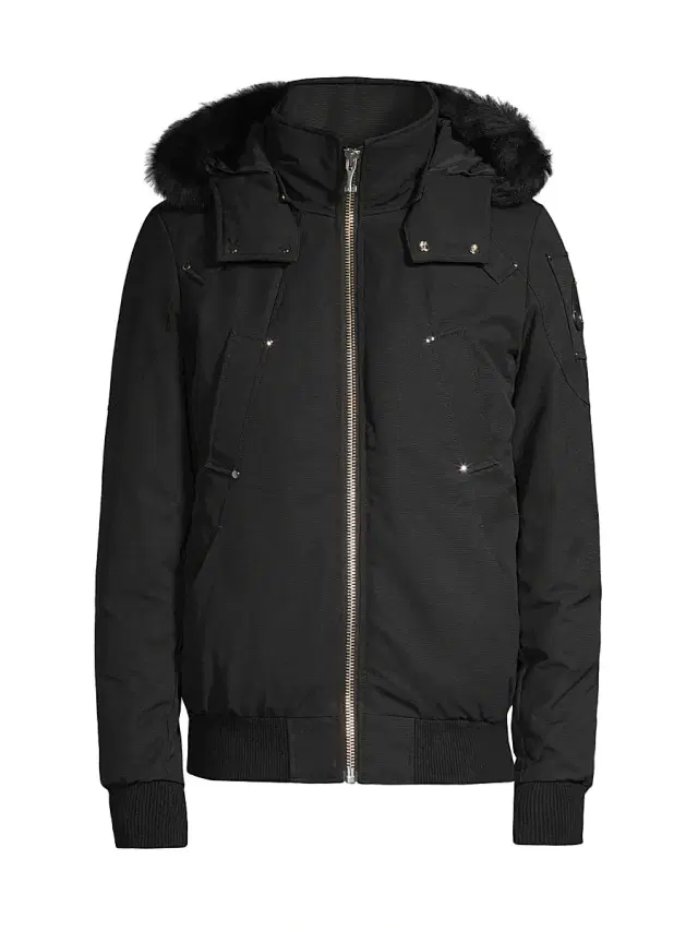 Men's Ballistics Bomber Jacket - Black - Size Medium