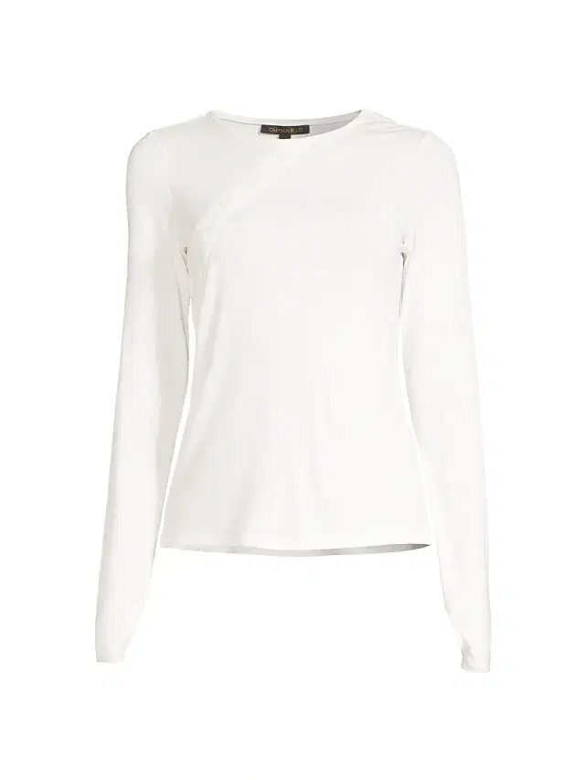Capsule 121 Women's Long-Sleeve Asymmetric Button Top -
