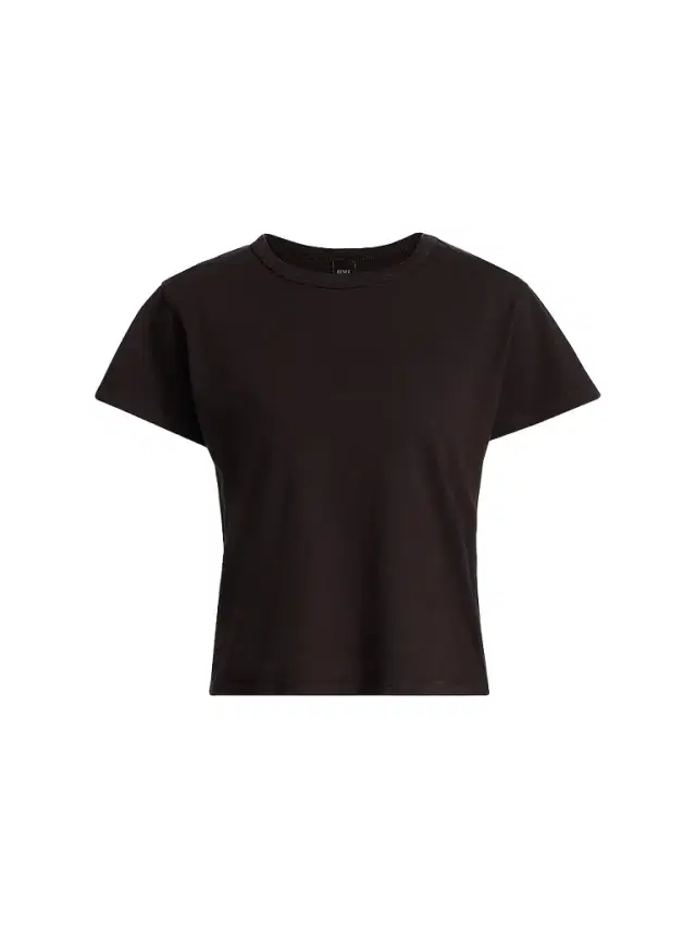 Leset Women's Margo Cotton T-Shirt - Chocolate