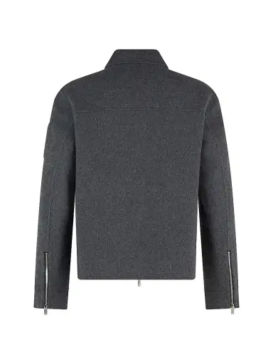 Moose Knuckles Men's Jacque Wool-Cashmere-Silk Jacket | Thumbnail 3 Moose Knuckles Men's Jacque Wool-Cashmere-Silk Jacket | Thumbnail 3