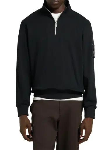 Moose Knuckles Men's Icon Sportswear Hartsfield Cotton Pullover Top | Thumbnail 4 Moose Knuckles Men's Icon Sportswear Hartsfield Cotton Pullover Top | Thumbnail 4