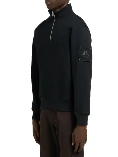 Moose Knuckles Men's Icon Sportswear Hartsfield Cotton Pullover Top | Thumbnail 5 Moose Knuckles Men's Icon Sportswear Hartsfield Cotton Pullover Top | Thumbnail 5