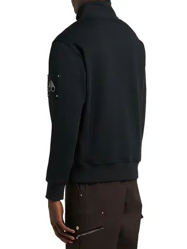 Moose Knuckles Men's Icon Sportswear Hartsfield Cotton Pullover Top | Thumbnail 6 Moose Knuckles Men's Icon Sportswear Hartsfield Cotton Pullover Top | Thumbnail 6