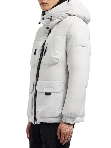 Moose Knuckles Men's Brandon 3Q Down Coat - Stone | Thumbnail 5