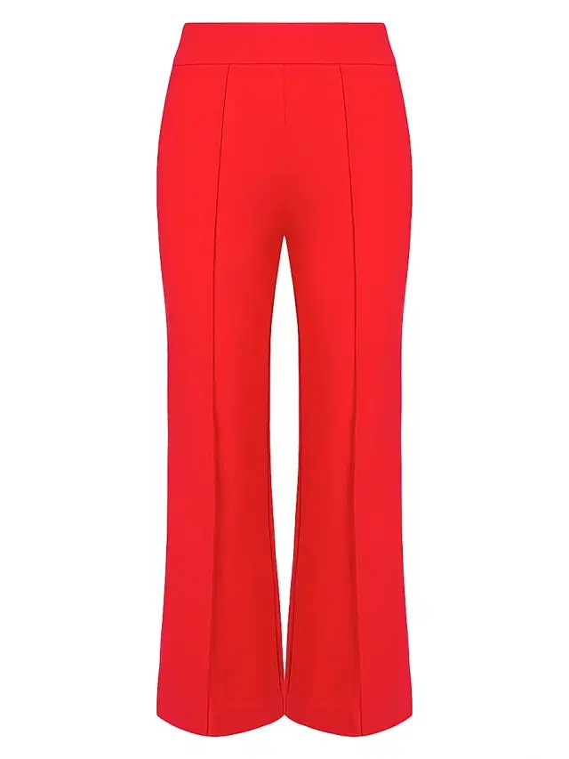 Staud Women's Knack Crop Pants - Red Rose