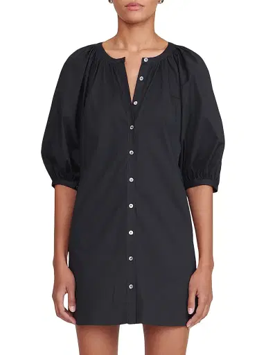 Staud Women's Mini Vincent Dress | Thumbnail 3 Staud Women's Mini Vincent Dress | Thumbnail 3