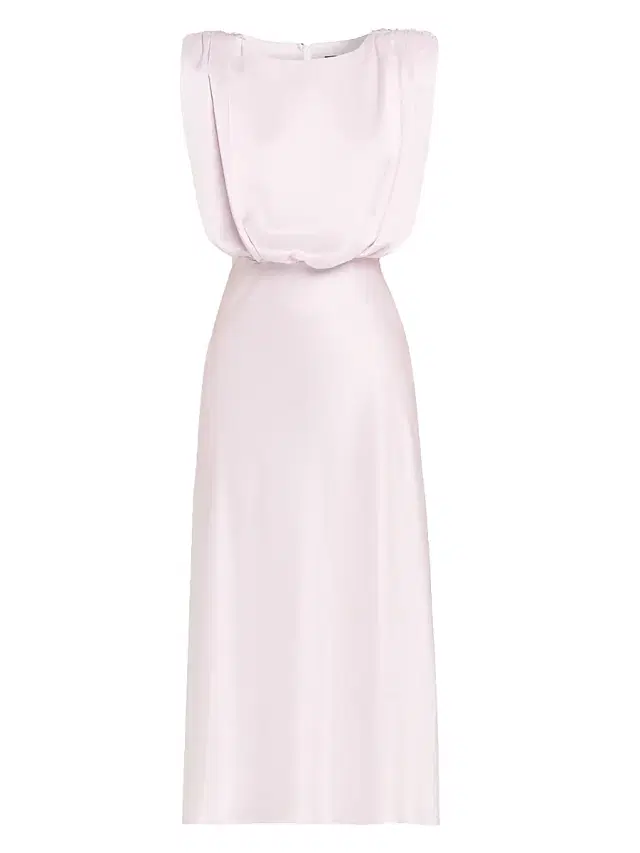 Toccin Women's Floral Sleeveless Blouson Midi-Dress - Lilac