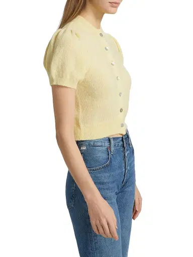 DÔEN Women's Anisa Crop Cardigan | Thumbnail 4 DÔEN Women's Anisa Crop Cardigan | Thumbnail 4