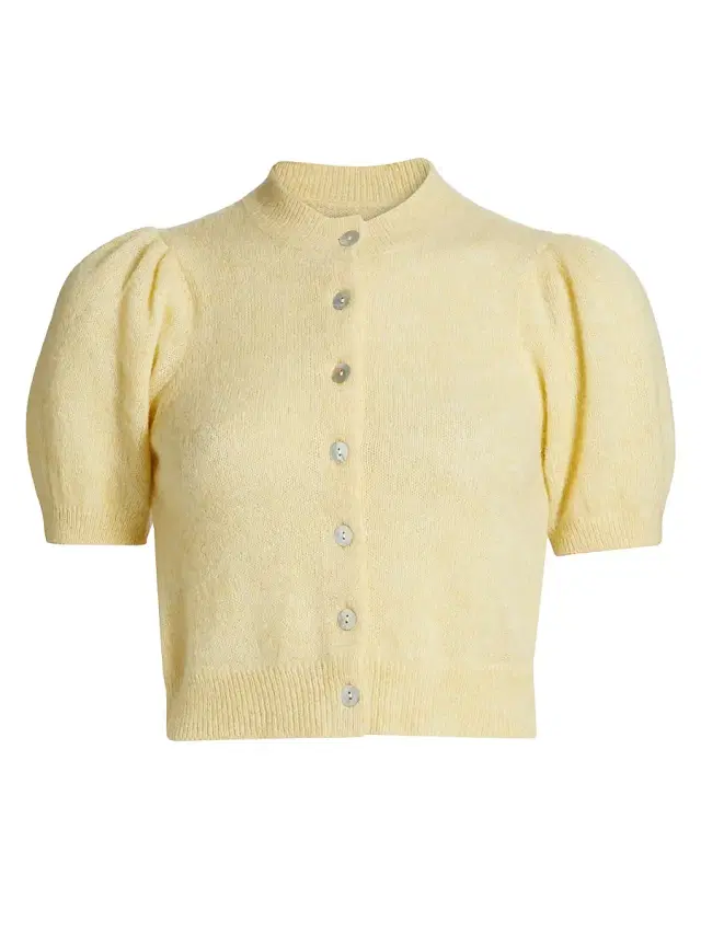 DÔEN Women's Anisa Crop Cardigan - Dandelion