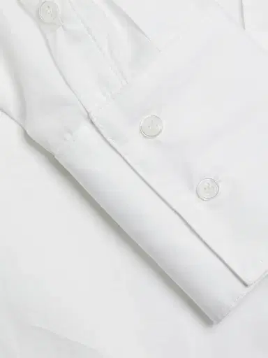 TWP Women's Big Joe Cotton Shirt - White | Thumbnail 7 TWP Women's Big Joe Cotton Shirt - White | Thumbnail 7