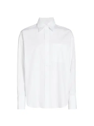 TWP Women's Big Joe Cotton Shirt - White | Thumbnail 1 TWP Women's Big Joe Cotton Shirt - White | Thumbnail 1