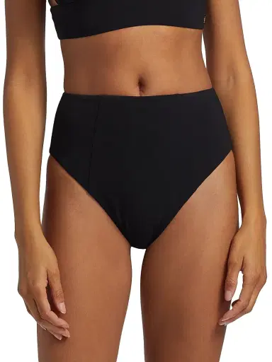 Kiki de Montparnasse Women's Echauffe High-Waisted Bikini Bottom | Thumbnail 3 Kiki de Montparnasse Women's Echauffe High-Waisted Bikini Bottom | Thumbnail 3