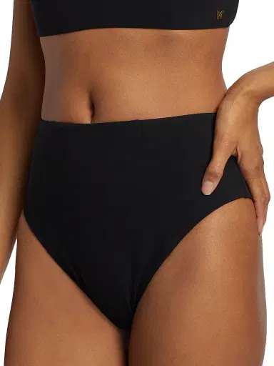 Kiki de Montparnasse Women's Echauffe High-Waisted Bikini Bottom | Thumbnail 5 Kiki de Montparnasse Women's Echauffe High-Waisted Bikini Bottom | Thumbnail 5