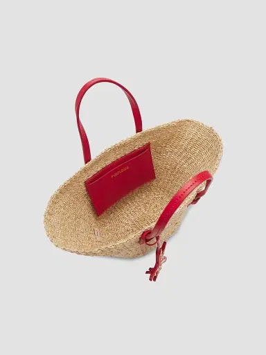 Poolside Women's The East West Mini Tote - Tomato | Thumbnail 3