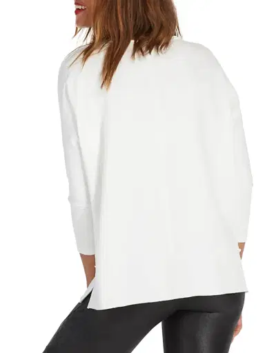 Spanx Women's Perfect Length Three-Quarter Dolman-Sleeve Top - Powder - Size 22 | Thumbnail 4