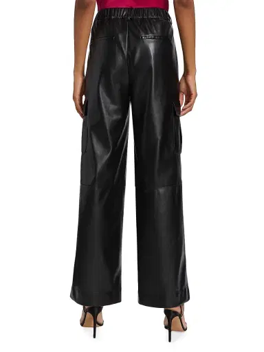 Cami NYC Women's Shelly Faux Leather Pants - Black | Thumbnail 5