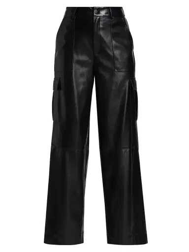 Cami NYC Women's Shelly Faux Leather Pants - Black | Thumbnail 1
