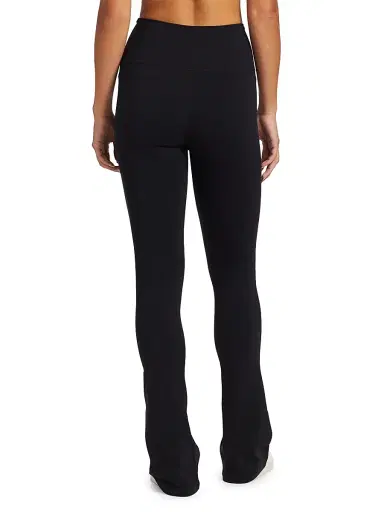 Splits59 Women's Raquel High-Waist Flared Leggings - Black - Size Large | Thumbnail 5