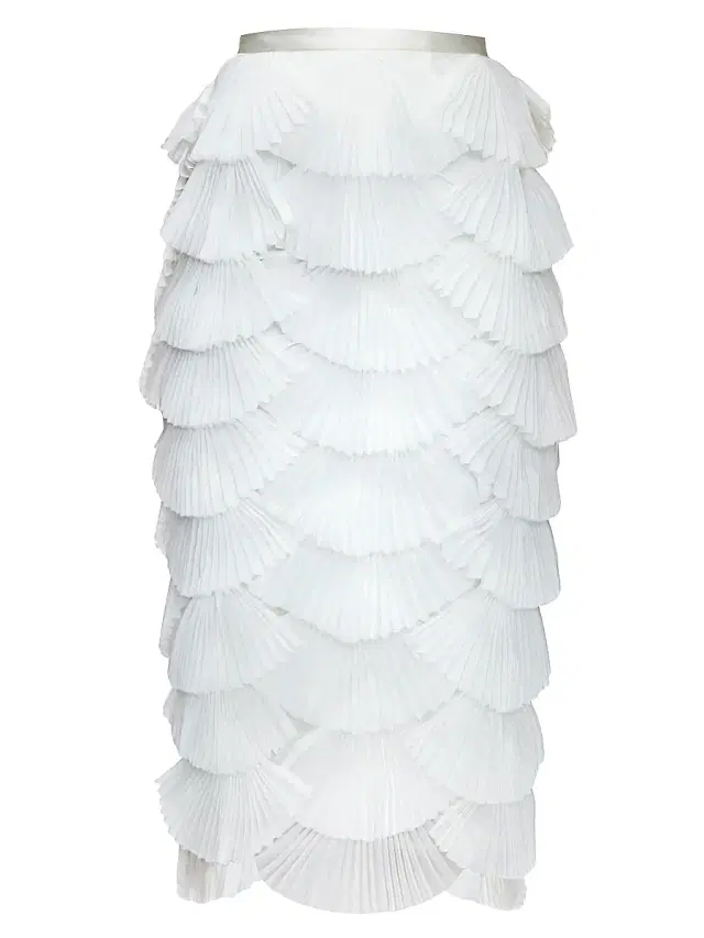 Andrea Iyamah Women's Ari Scalloped Midi-Skirt -