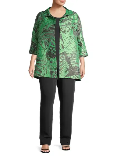 Caroline Rose Women's Suzette Crepe Straight Pants | Thumbnail 2 Caroline Rose Women's Suzette Crepe Straight Pants | Thumbnail 2