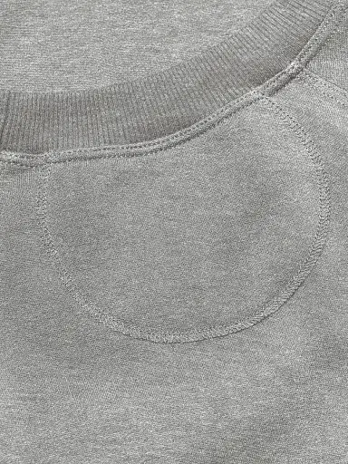 Splits59 Women's Warm Up Fleece Sweatshirt - Heather Grey - Size XS | Thumbnail 7
