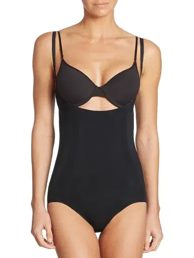 Spanx Women's Oncore Open-Bust Bodysuit - Black - Size Medium | Thumbnail 1 Spanx Women's Oncore Open-Bust Bodysuit - Black - Size Medium | Thumbnail 1