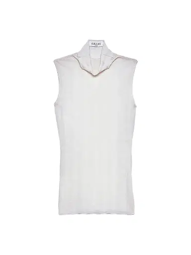 Callas Milano Women's Romy Sleeveless Turtleneck Sweater in Merino Wool Rib - | Thumbnail 1 Callas Milano Women's Romy Sleeveless Turtleneck Sweater in Merino Wool Rib - | Thumbnail 1