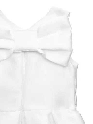 Zoe Little Girl's & Girl's Jackie Bow Dress - White - Size 4 | Thumbnail 3 Zoe Little Girl's & Girl's Jackie Bow Dress - White - Size 4 | Thumbnail 3