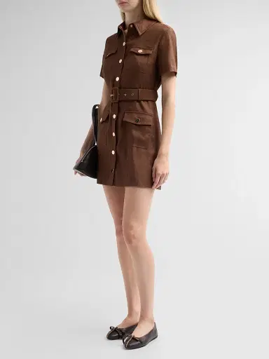 Toccin Women's Lydia Snap-Front Dress | Thumbnail 4 Toccin Women's Lydia Snap-Front Dress | Thumbnail 4