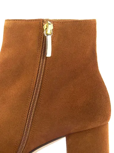 L'AGENCE Women's Jeanne 85MM Suede Ankle Boots - Brown | Thumbnail 6 L'AGENCE Women's Jeanne 85MM Suede Ankle Boots - Brown | Thumbnail 6