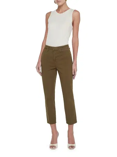 L'Agence Women's Harlow Slim Crop Trousers | Thumbnail 2 L'Agence Women's Harlow Slim Crop Trousers | Thumbnail 2