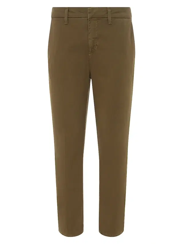 L'AGENCE Women's Harlow Slim Crop Trousers - British Khaki