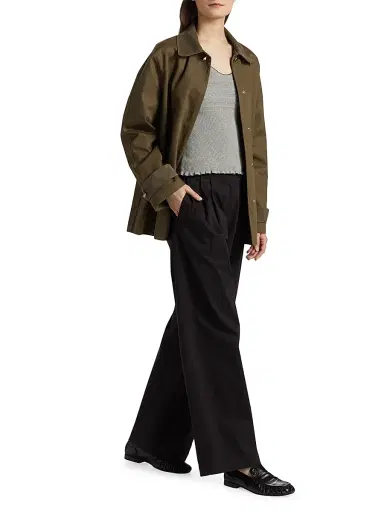Proenza Schouler White Label Women's Angela Oversized Jacket | Thumbnail 2 Proenza Schouler White Label Women's Angela Oversized Jacket | Thumbnail 2