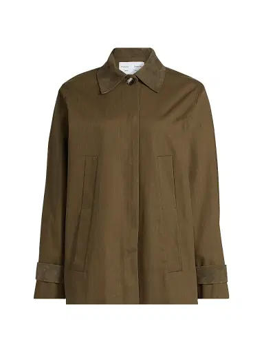 Proenza Schouler White Label Women's Angela Oversized Jacket | Thumbnail 1 Proenza Schouler White Label Women's Angela Oversized Jacket | Thumbnail 1