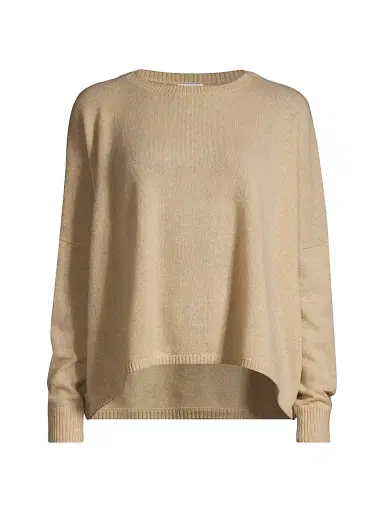MINNIE ROSE Women's Cashmere Crewneck Sweater | Thumbnail 1