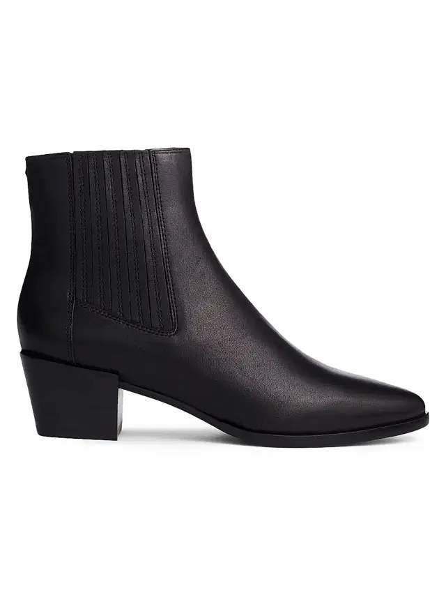 rag & bone Women's Rover Leather Ankle Boots - Black