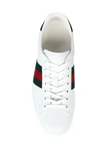 Gucci Men's New Ace Crocodile-Embossed Sneakers - Green | Thumbnail 5 Gucci Men's New Ace Crocodile-Embossed Sneakers - Green | Thumbnail 5