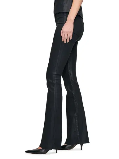 DL1961 Women's Bridget Bootcut High Rise Instasculpt Coated Jeans | Thumbnail 4