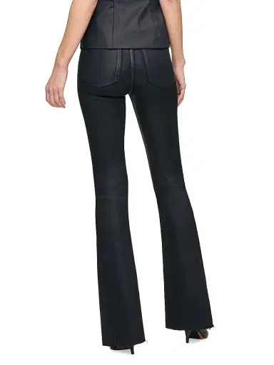 DL1961 Women's Bridget Bootcut High Rise Instasculpt Coated Jeans | Thumbnail 5