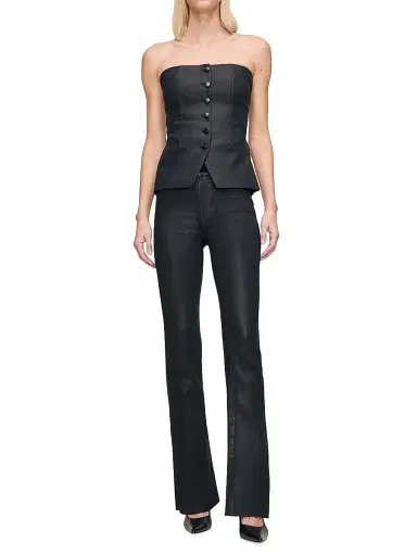 DL1961 Women's Bridget Bootcut High Rise Instasculpt Coated Jeans | Thumbnail 7